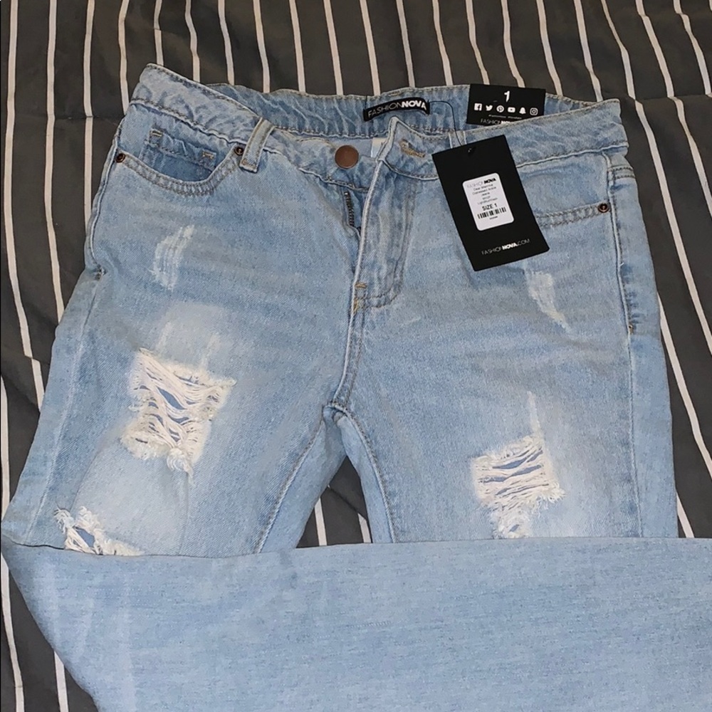 Fashion Nova Ripped Jeans